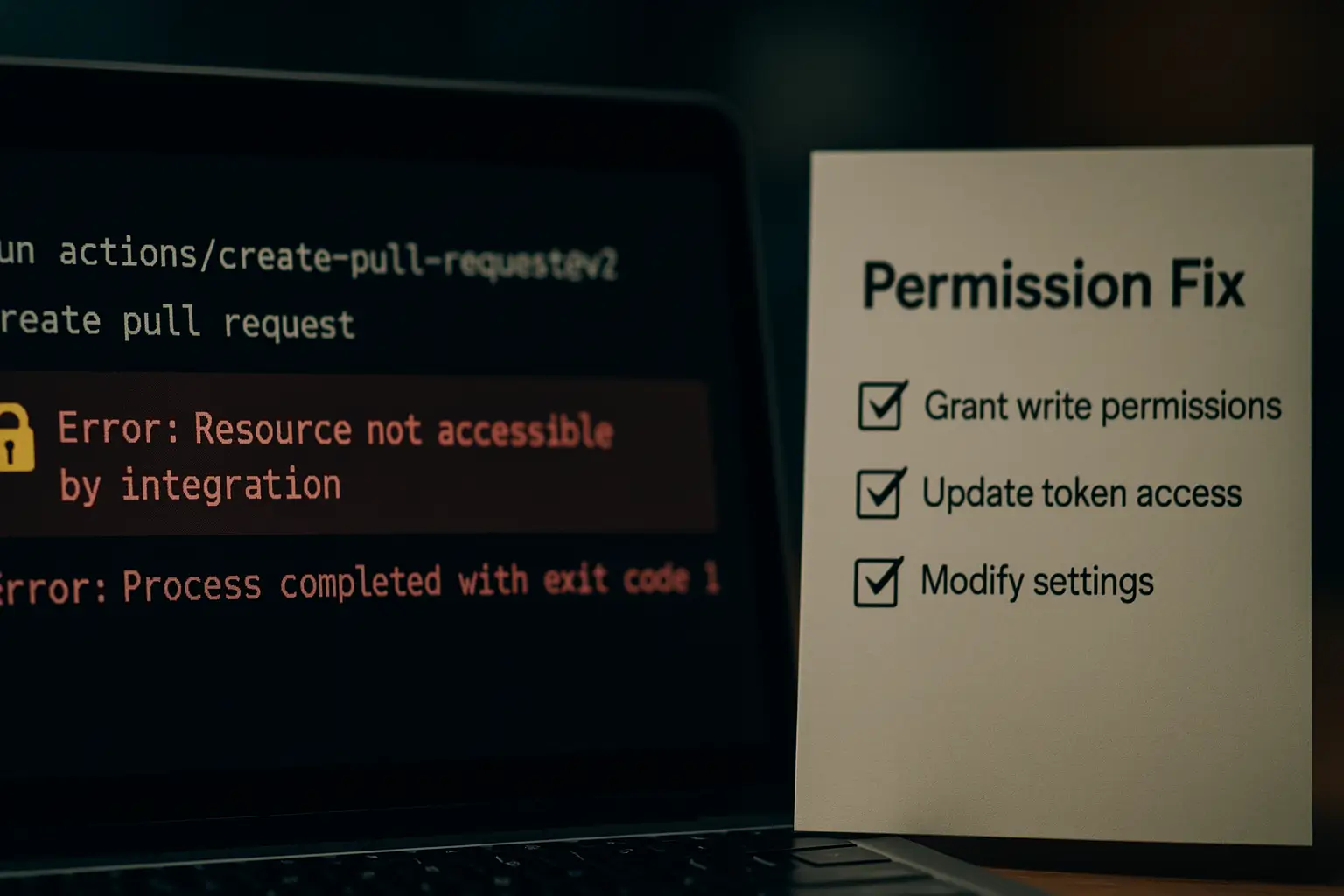 Fix "Resource Not Accessible by Integration" in GitHub Actions (2026 Guide)